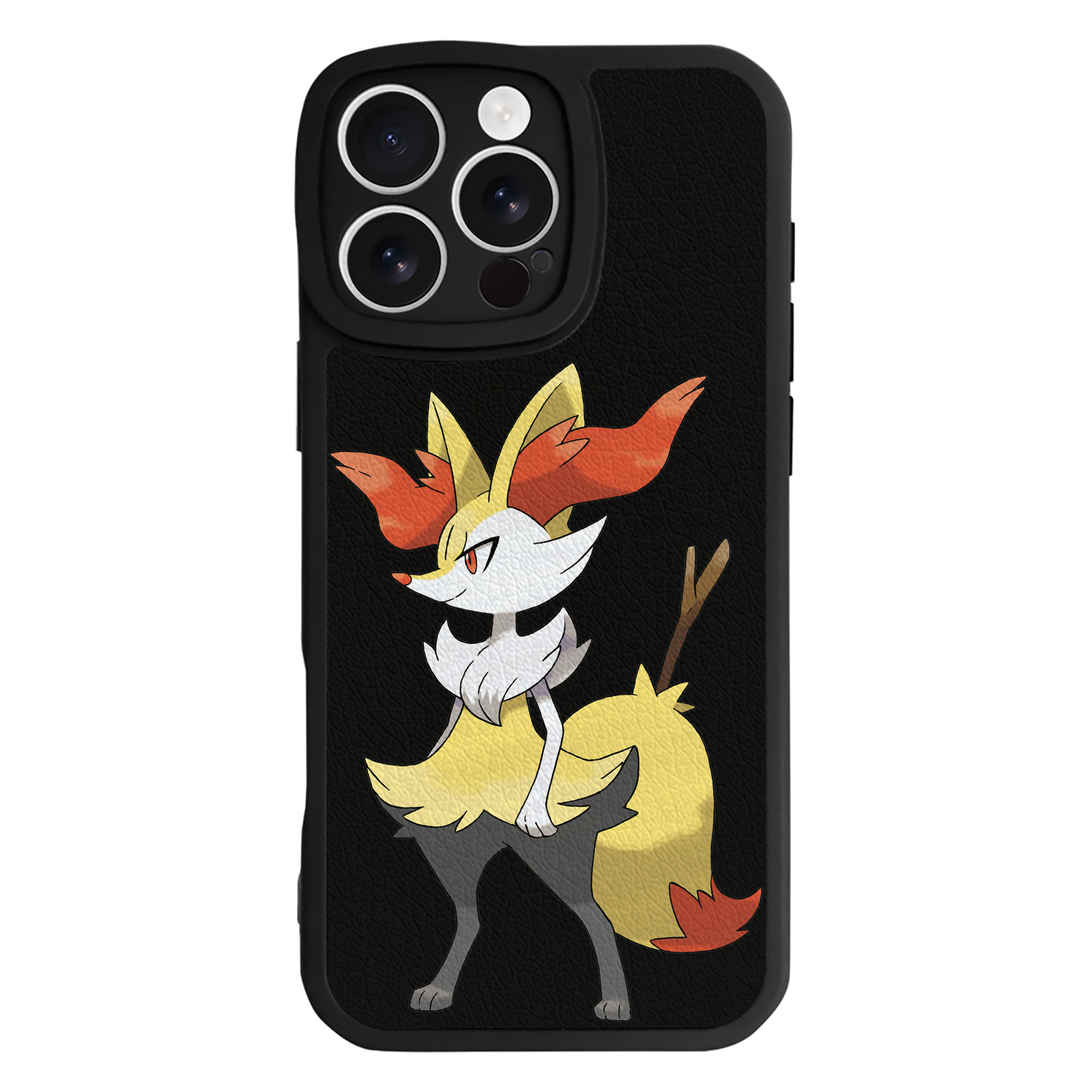 （画像用） ポケットモンスター Pokémon 【iPhone 16シリーズ対応】シリコンスマホケース（レザー調） 材質：シリコン